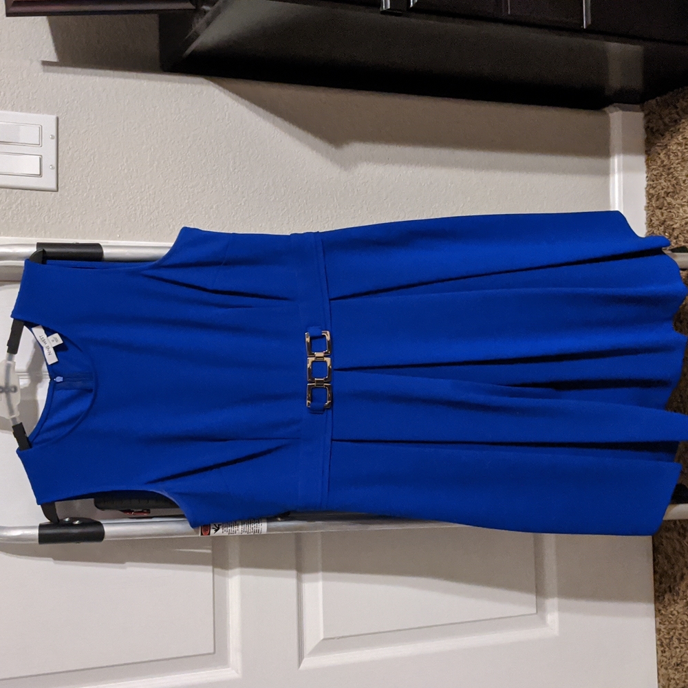 Women's Nine West Royal Blue Dress